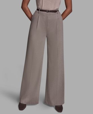 Women's High-Rise Wide-Leg Pants image