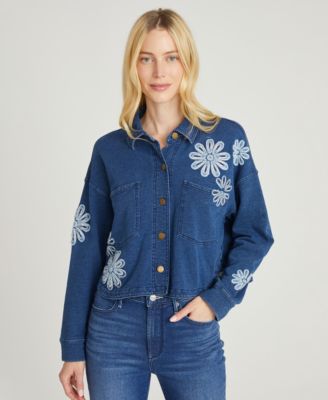 Driftwood - Women's Marlow Daisy Patchwork Detail Cloud Bryn Shacket