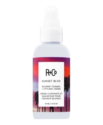 R+Co - Sunset Boulevard Blonde Toning Plus Styling Cr&egrave;me, 4.2 oz