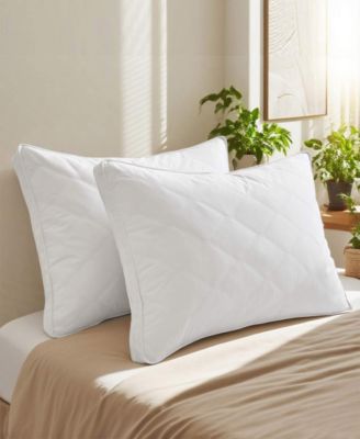 UNIKOME - Soft Fluffy Luxury Goose Down Pillow, Standard/Queen