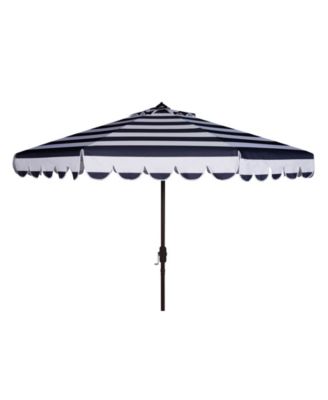 Safavieh - Maui Striped 9' Umbrella, Quick Ship