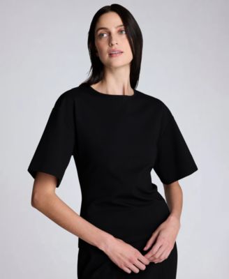 Kenneth Cole - Women's Crewneck Pull-On Top