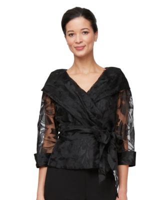 Alex Evenings - Petite V-Neck Top