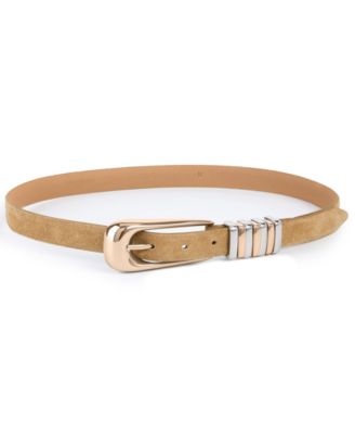 ETTIKA - Metal Core Leather Belt