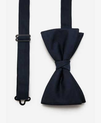 MANGO - Men's Microstructure Classic Bow Tie
