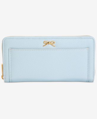 On 34th - Angii Solid Zip-Around Wallet