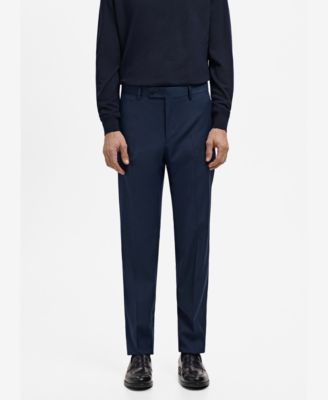 MANGO - Men's Milan Slim-Fit Suit Pants