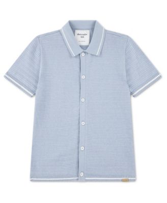 abercrombie kids - Boys' Button Through Collared Sweater
