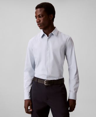 Calvin Klein - Men's Tech Stretch Slim Button-Down Shirt