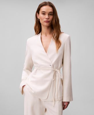 Calvin Klein - Women's Single-Button Blazer