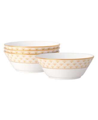 Trocadero Gold Fruit Bowls, Set of 4 image