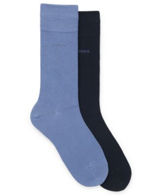Hugo Boss - Men's Solid Socks, 2-Pack