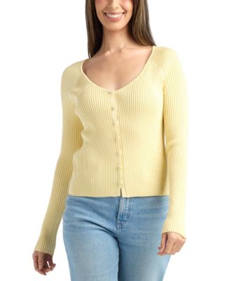 BCX - Women's V-Neck Fitted Sweater