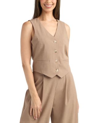 BCX - Women's Suiting V-Neck Vest
