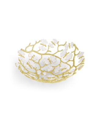 Michael Aram - Butterfly Ginkgo Gold-Tone Bread Basket