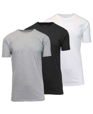 Blue Ice - Men's Short-Sleeve Solid T-Shirt, 3-Pack