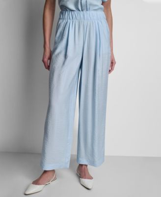 DKNY - Women's High Rise Pull-On Ankle Pants