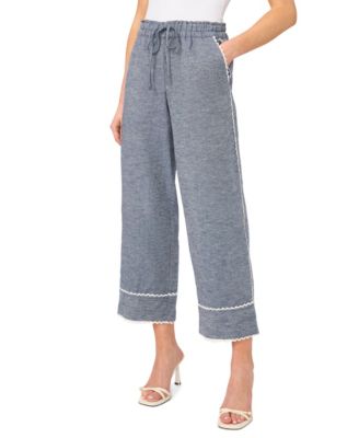 CeCe - Women's Pull-On Cropped Pants
