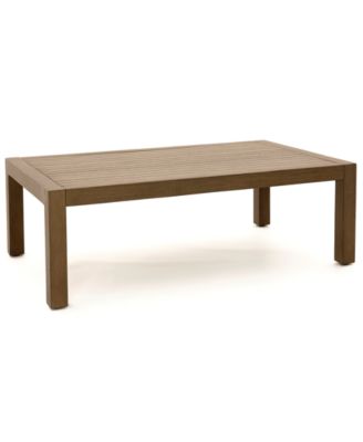 Agio Vera 54" x 32" Rectangular Outdoor Coffee Table, Created for Macy's image