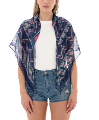 Marcus Adler - Satin Abstract Scarf