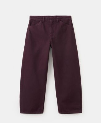 MANGO - Women's Mid-Rise Balloon Jeans