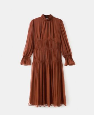 MANGO - Women's Chiffon Panel Dress