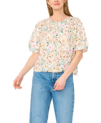 Vince Camuto - Women's Crewneck Top