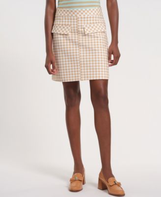 Isaac Mizrahi - Women's Pull-On Mini A-Line Skirt