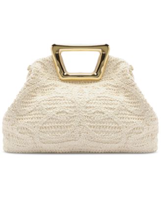 Arezzo - Amelia Medium Embroidery Snap Button Crossbody Bag