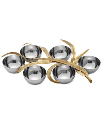 Michael Aram - Palm Collection 6-Compartment Seder Plate