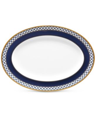 Blueshire Oval Platter, 14" image