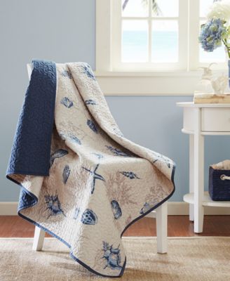 Madison Park - Bayside Quilted Oversized Throw