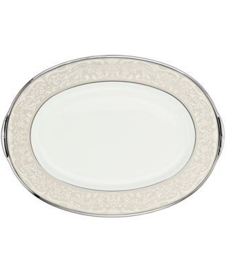 Noritake - "Silver Palace" Medium Oval Platter