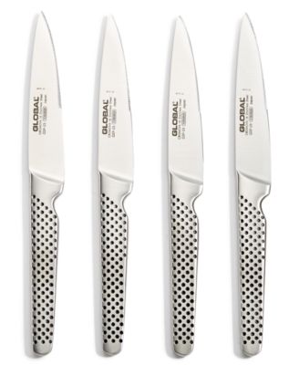 GLOBAL - Stainless Steel 4-Pc Steak Knife Set