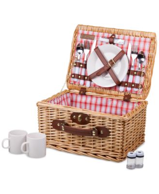 Plaid Red Catalina Picnic Basket image