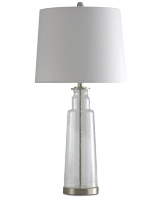 StyleCraft Home Collection - Kenley Seeded Glass Table Lamp