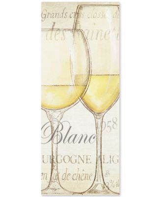 Trademark Global - Daphne Brissonnet 'Les Blancs' 10" x 24" Canvas Print