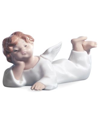 Lladro Collectible Figurine, Angel Laying Down image