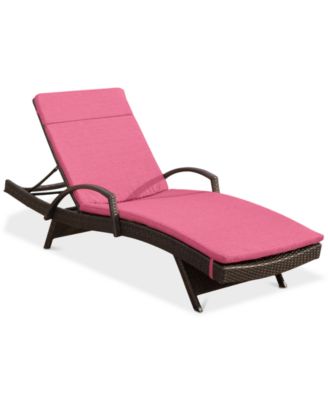 Noble House - Mirage Outdoor Chaise Lounge, Quick Ship