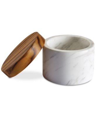 Anolon - Pantryware White Marble Salt Cellar