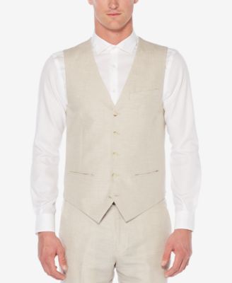 Perry Ellis - Men's Linen Vest