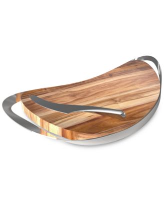 Nambé - Pulse Cheese Board with Knife
