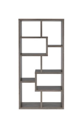 Coaster Home Furnishings - Olinville Contemporary Bookcase, Weathered Grey