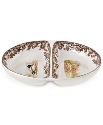 Spode - Woodland Bird Divided Dish