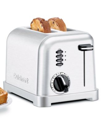 Cuisinart - Classic Brushed Chrome Toaster, 2-Slice