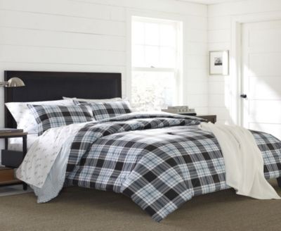 Eddie Bauer - Lewis Plaid Atlantic Bedding Collection
