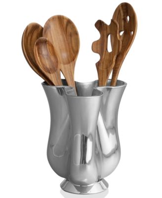 Nambe Gourmet Tulip Jug w/5-Piece Set Kitchen Utensils image