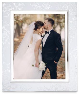 Lenox Silver Peony 8x10 Frame image