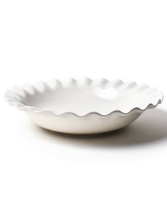 by Laura Johnson Signature White 13" Ruffle Best Bowl image
