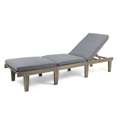 Noble House - Ariana Outdoor Chaise, Quick Ship
